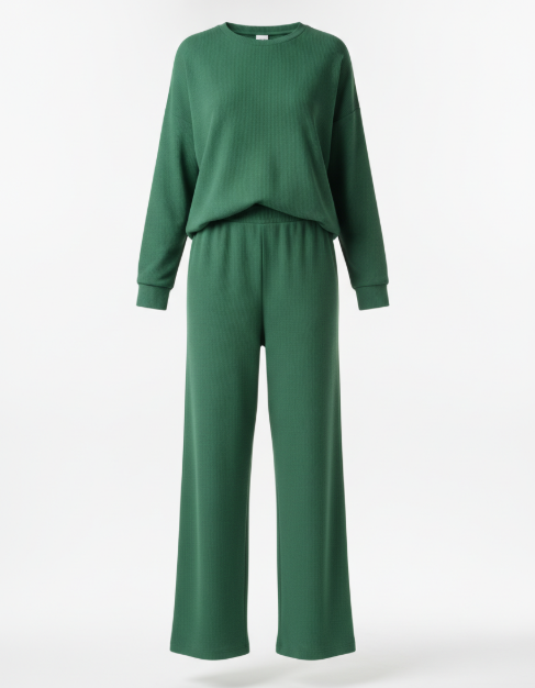 Green Two Piece Lounge Set