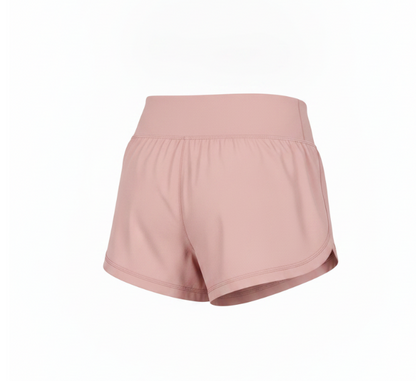 Pink High Waist Runner Short