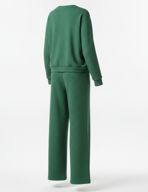 Green Two Piece Lounge Set